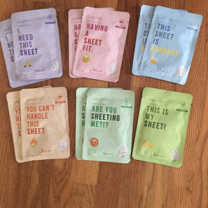 Jeju:en Facial Sheet Masks.  Bundle of 11.